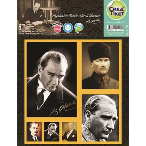 Atatürk-Bayrak Eğitim Etiketleri