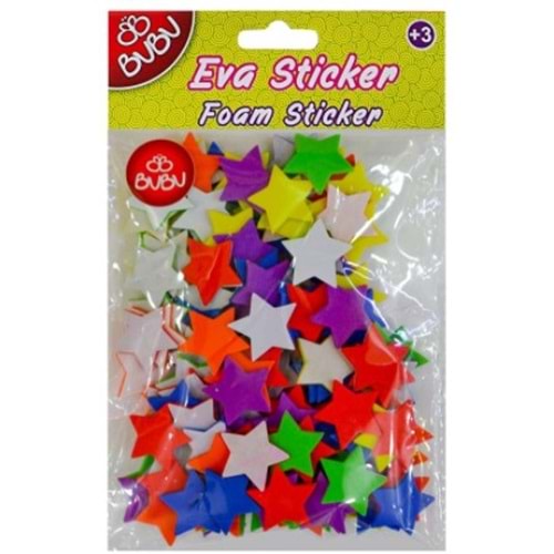 Bu Bu Eva Sticker Yıldız Küçük Sts038