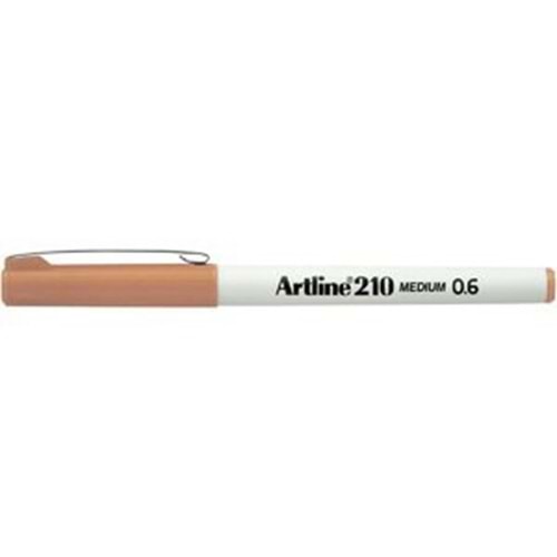 Artline 210N Keçe Uçlu Yazı Kalemi 0.6 mm Kayısı