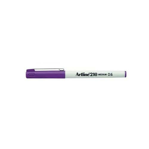 Artline 210N Keçe Uçlu Yazı Kalemi 0.6 mm Mor