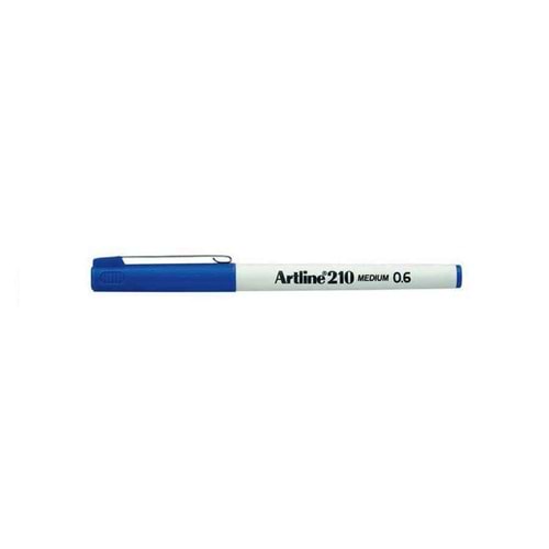 Artline 210N Keçe Uçlu Yazı Kalemi 0.6 mm Royal Mavi