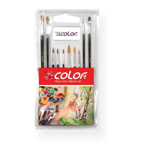 Colorbank Fırça Seti 10 Lu CFR-10