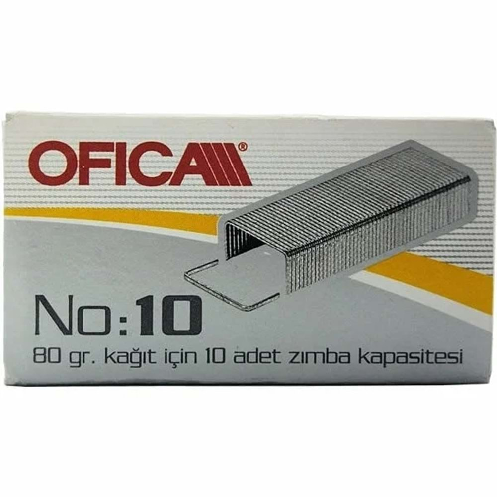 Ofica No:10 Zımba Teli Gri