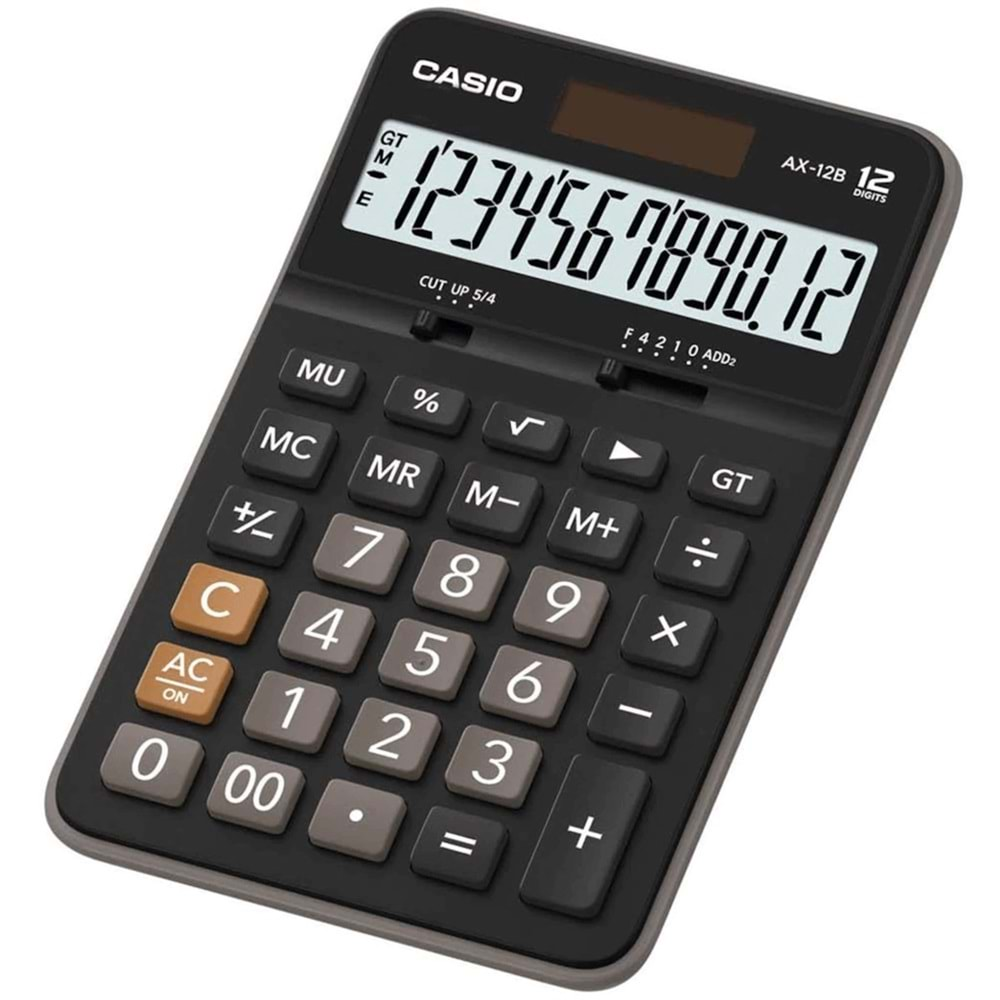 Casio Ax-12B Masa Tipi Hesap Makinesi 12 Hane