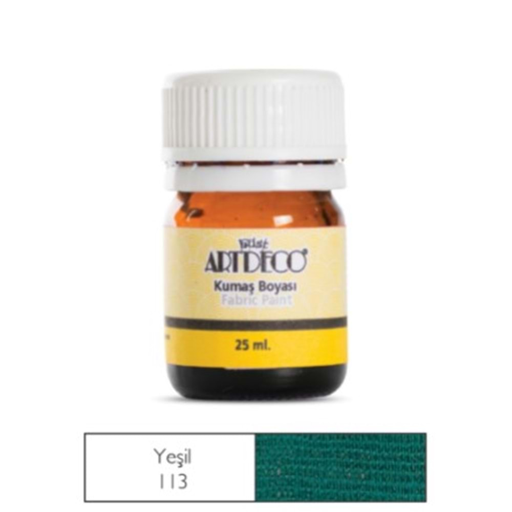 Artdeco Kumaş Boyası 25ml Yeşil 113