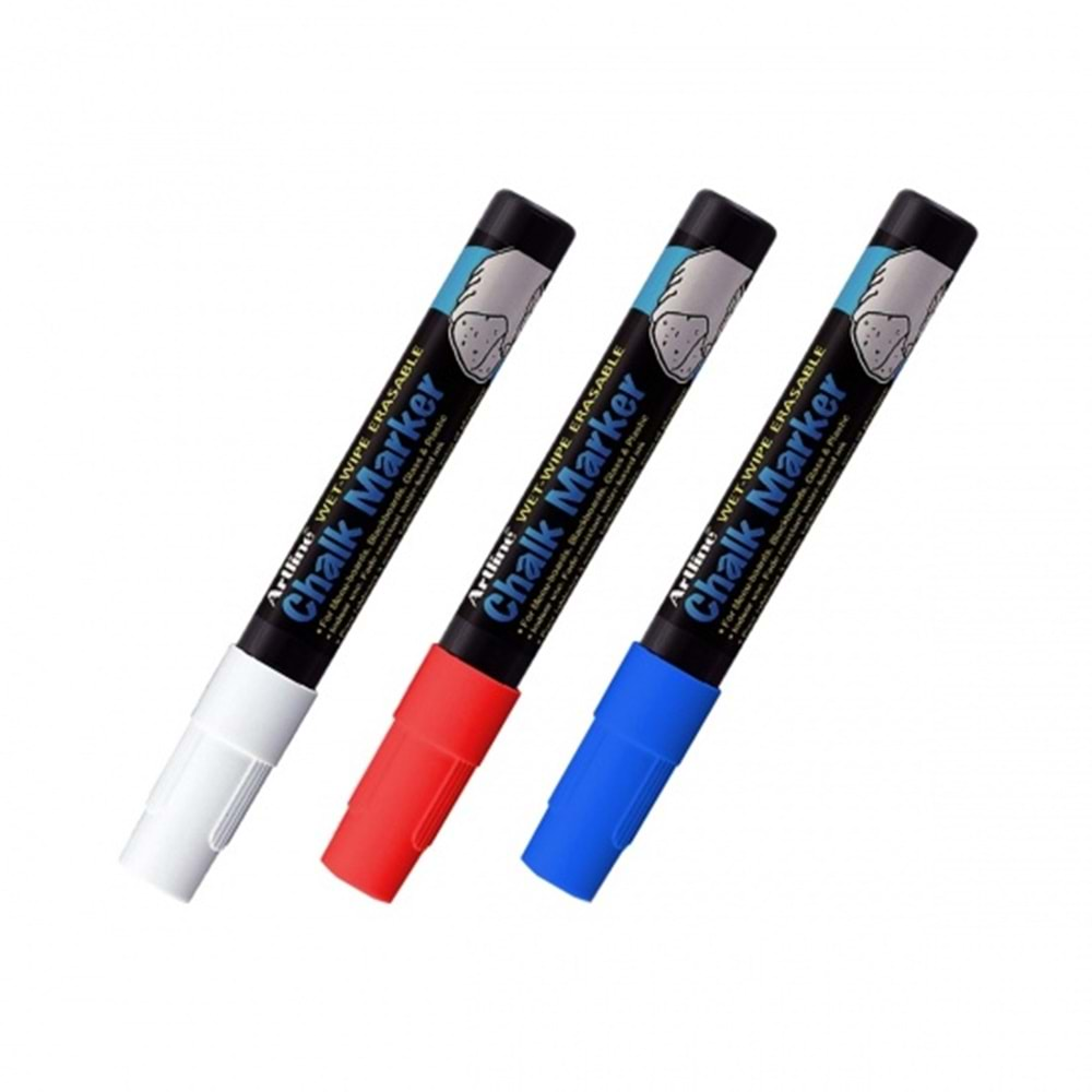 Artline Chalk Marker Tebeşir Markörü Uç:2,0mm Beyaz