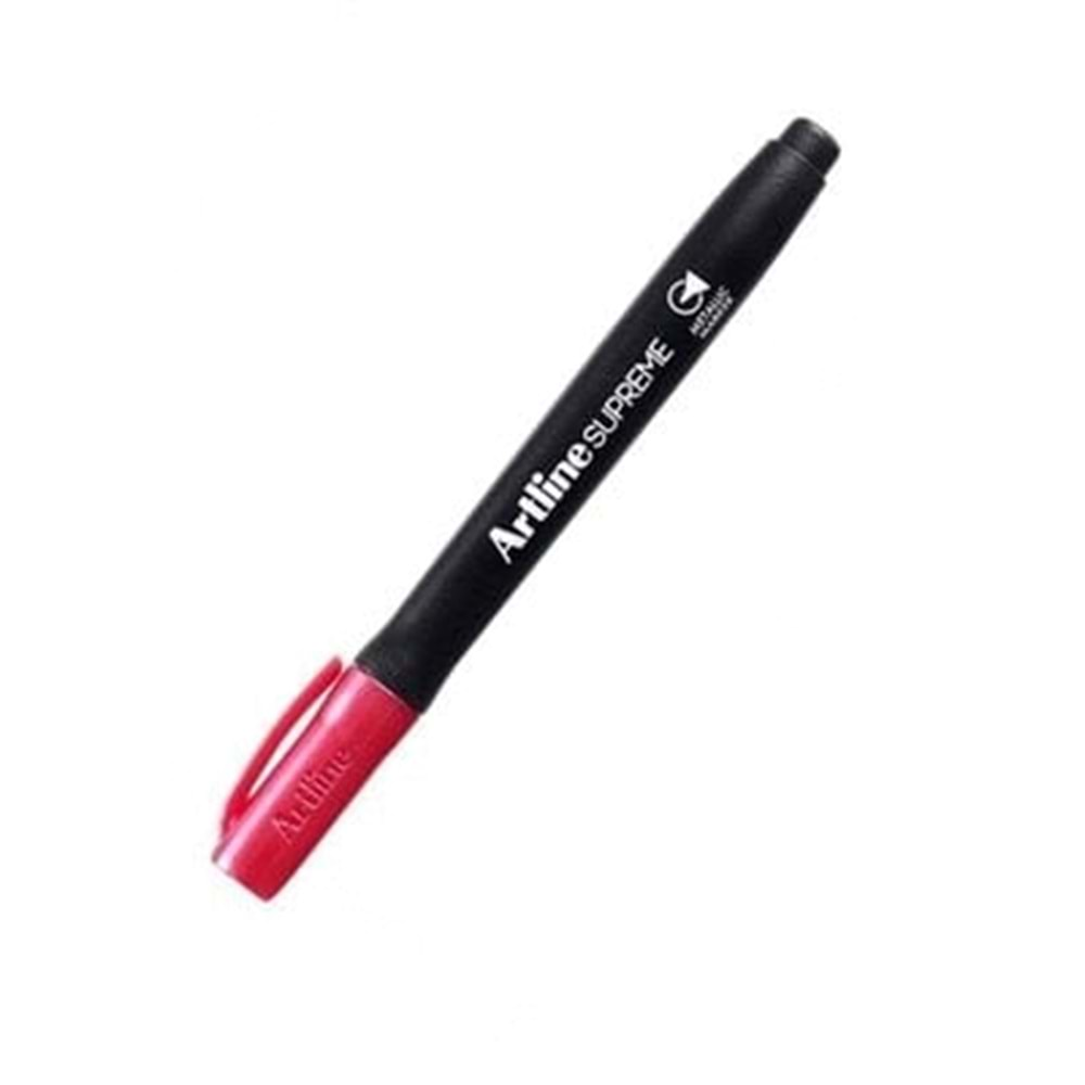 Artline Supreme 1.0 mm Metalik Pembe Permanent Marker Kalem