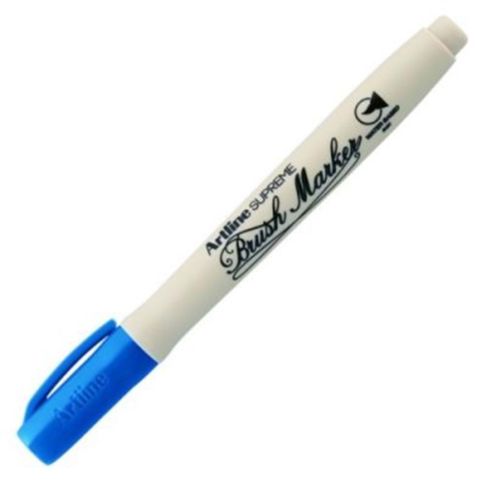 Artline Supreme Brush Marker Esnek Fırça Uçlu Kalem Royal Mavi