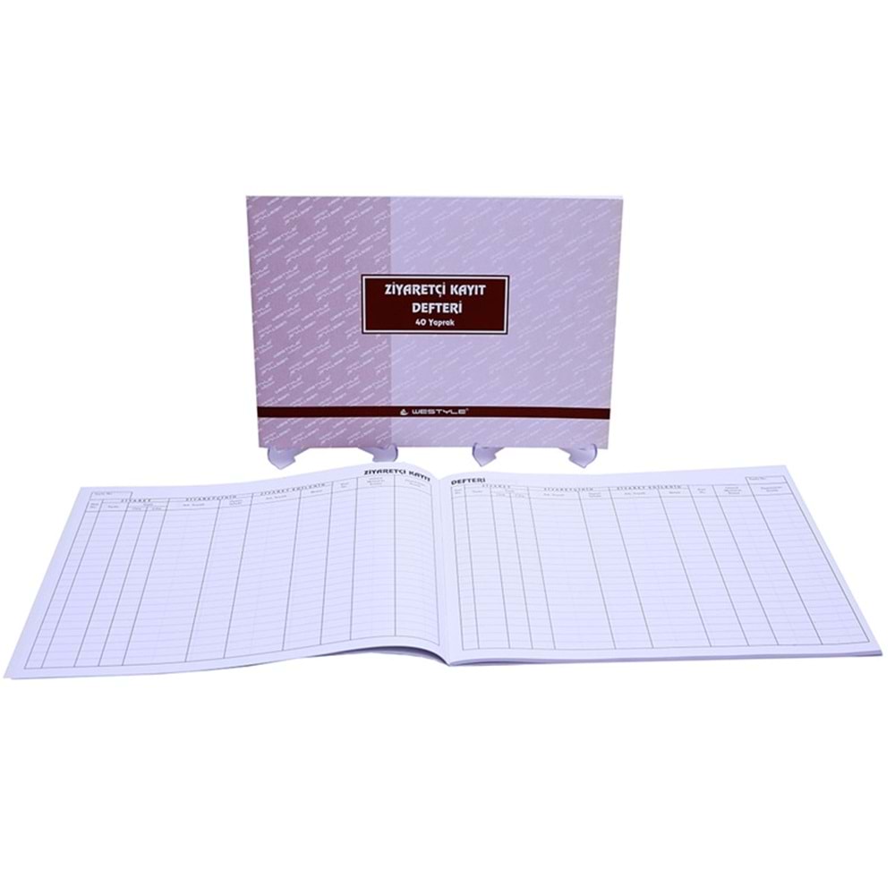 Ziyaretçi Kayıt Defteri 40 Yp