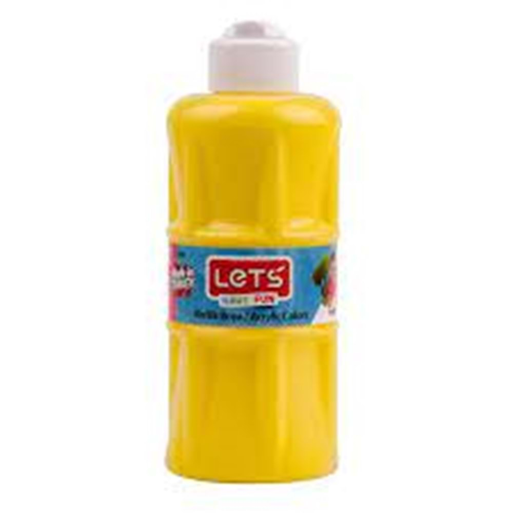 Lets Akrilik Boya 250 Ml Sarı L 5702