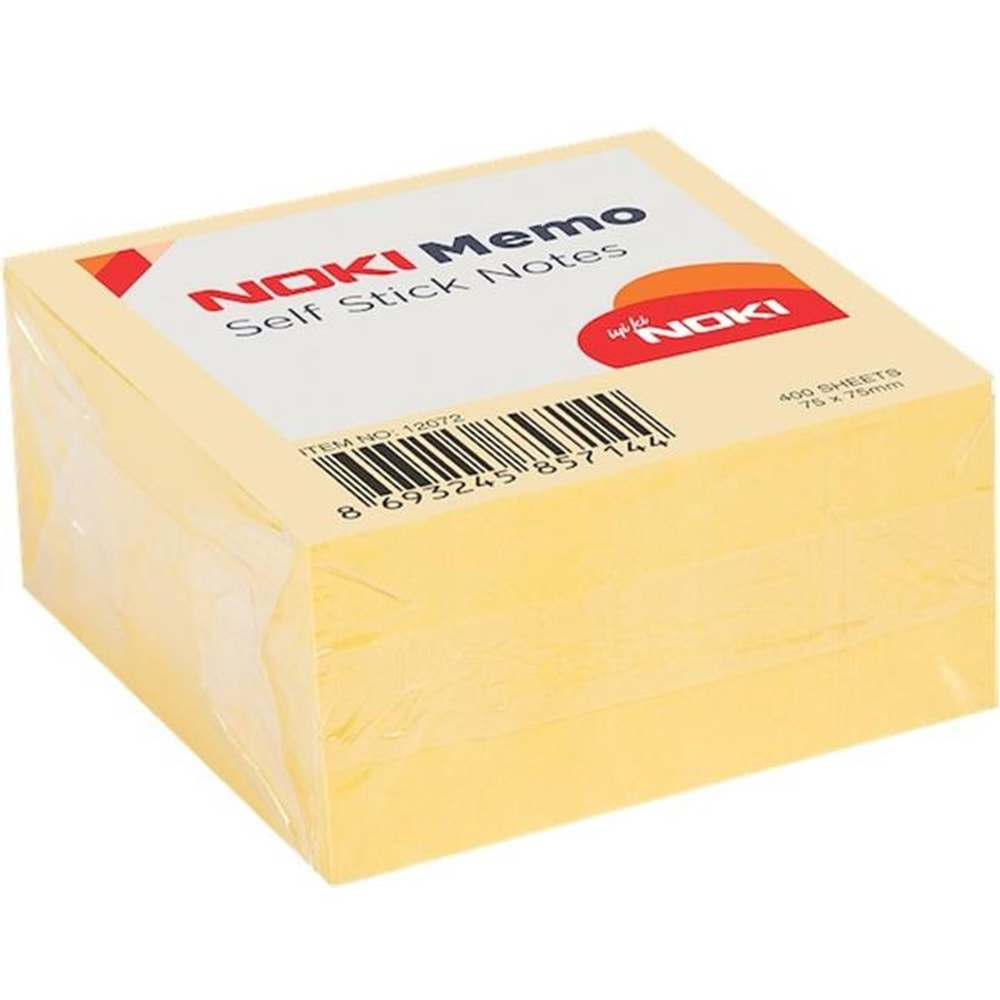 Noki Memo 76mm*76mm Yapışkanlı Not Kağıdı