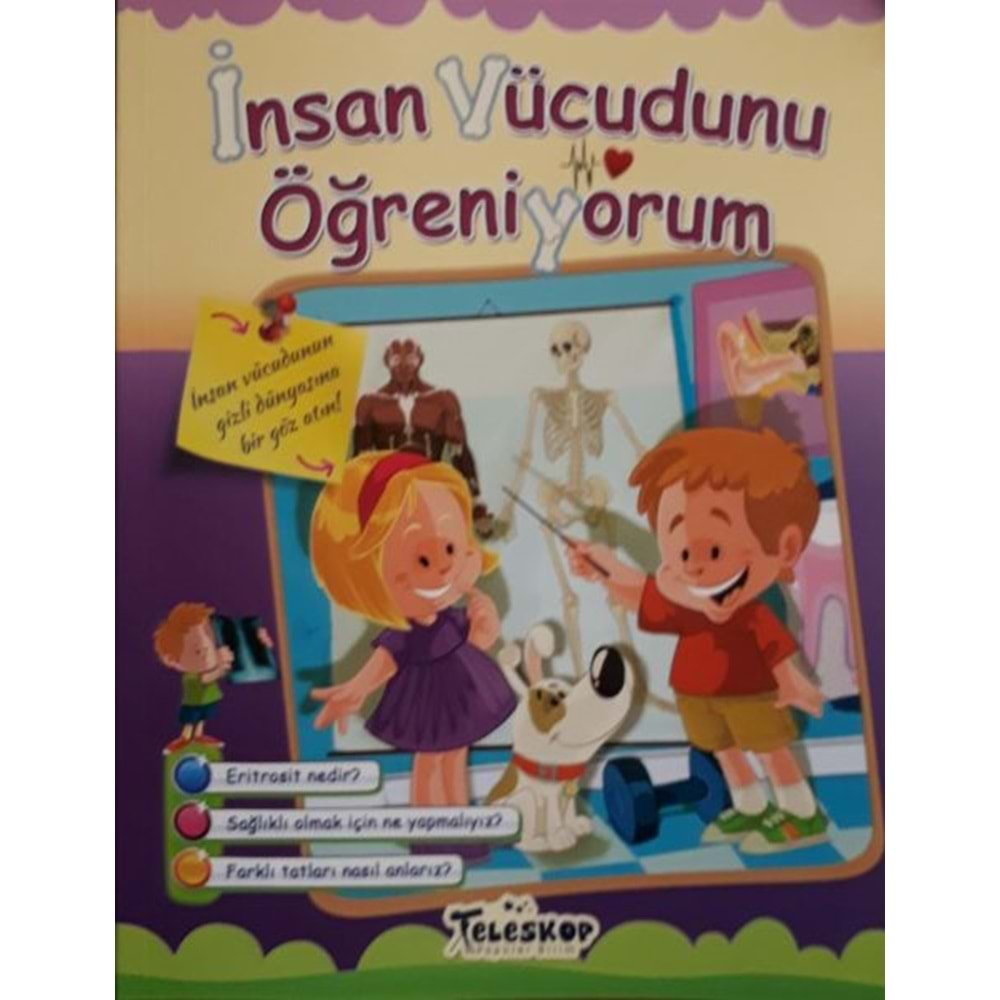 İnsan Vücudunu Öğreniyorum Teleskop Popüler Bilim