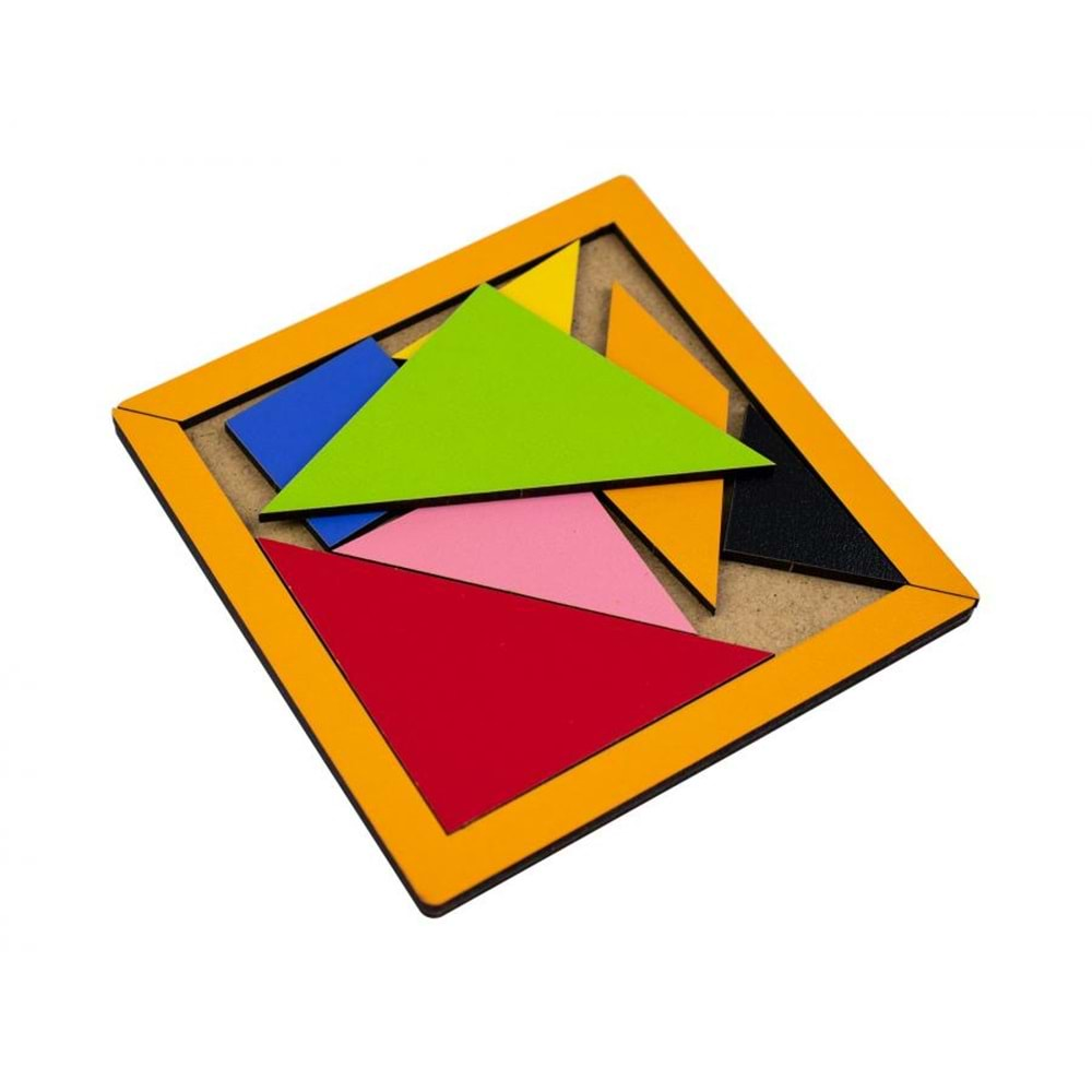 Südor Ahşap Tangram Ürün Ölçüsü 14X14