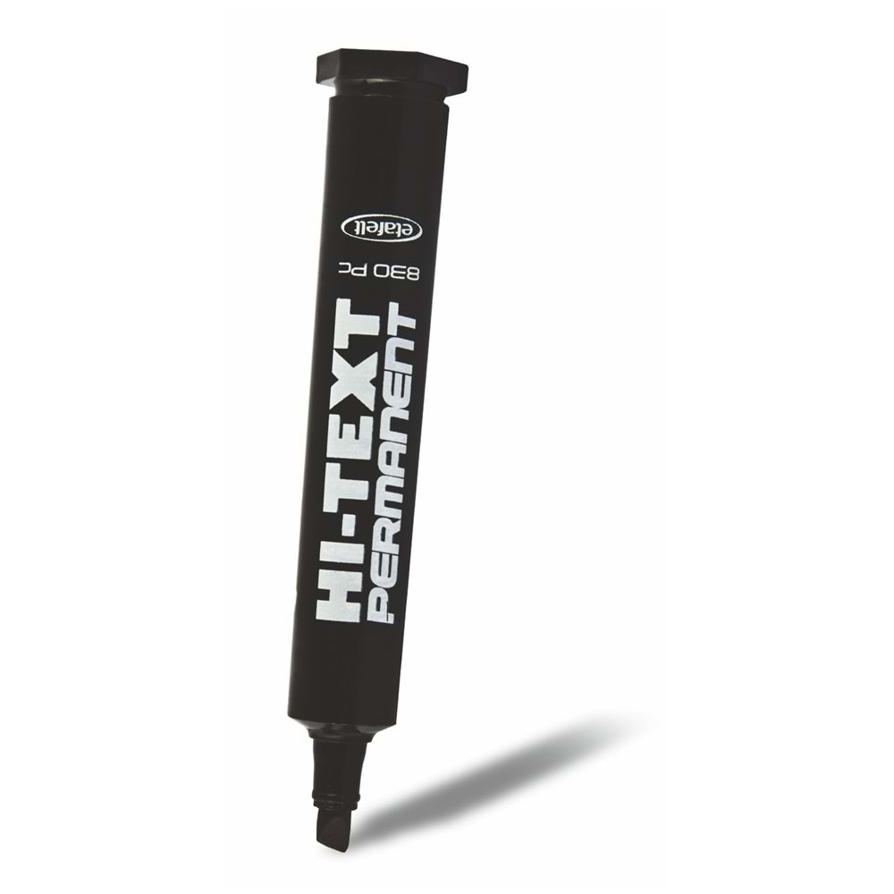 Hi-Text Marker Kesik Uç Siyah 830Pcs