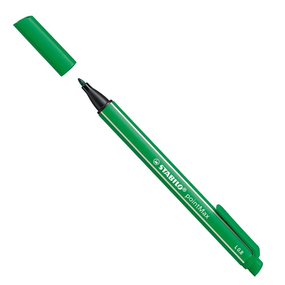 Stabilo PointMax 0.8 mm Keçeli Kalem Green