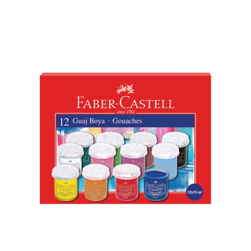 Faber-Castell Guaj Boya 12 Renk