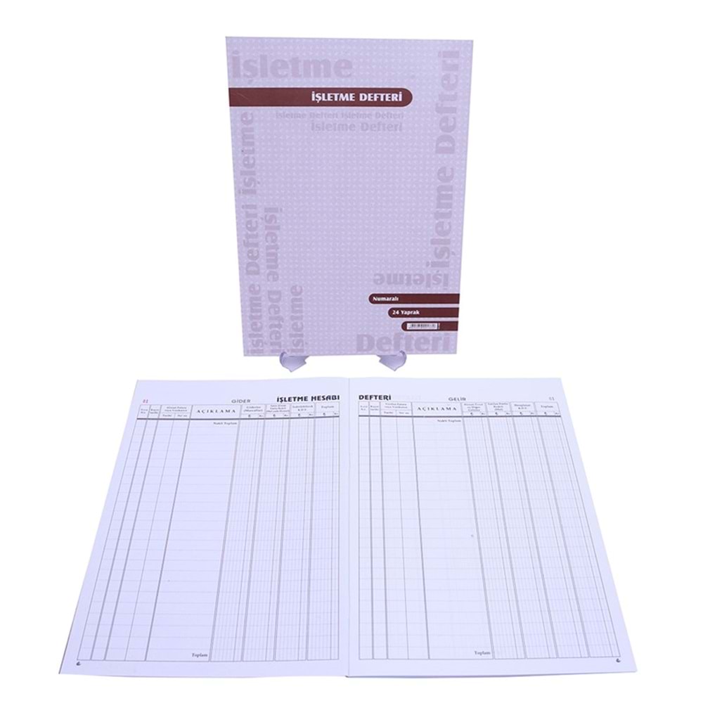 İşletme Defteri Numaralı 24 Yp.