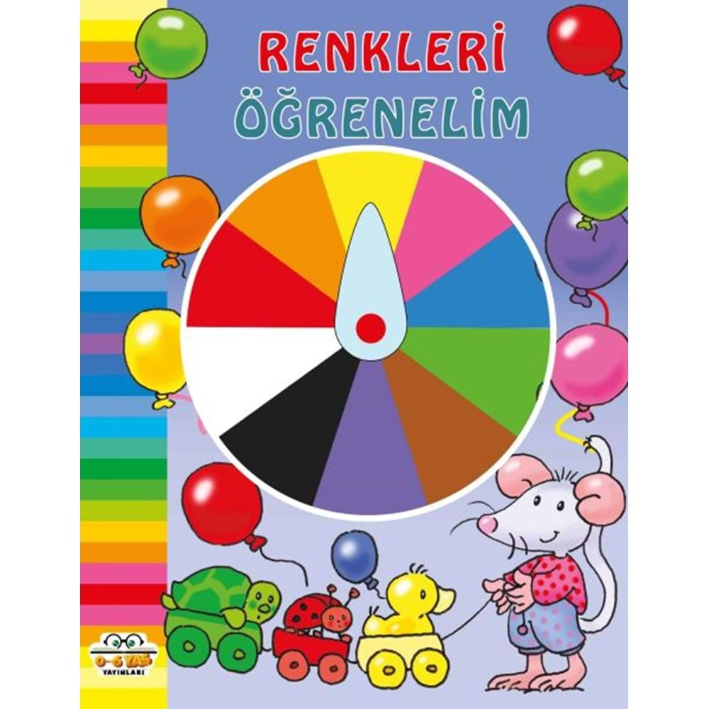 Renkleri Öğrenelim 0-6 Yaş Yayınları