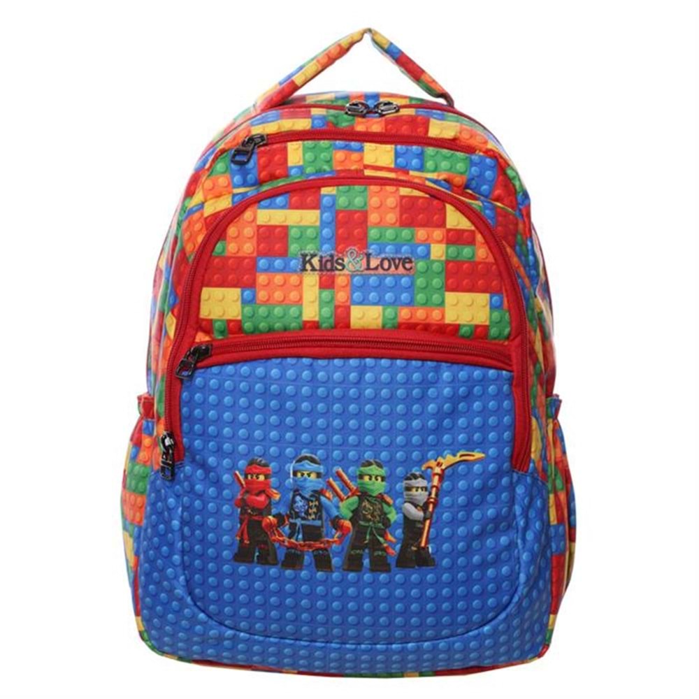 Kids&Love Desing Ninja Okul Çantası L5058