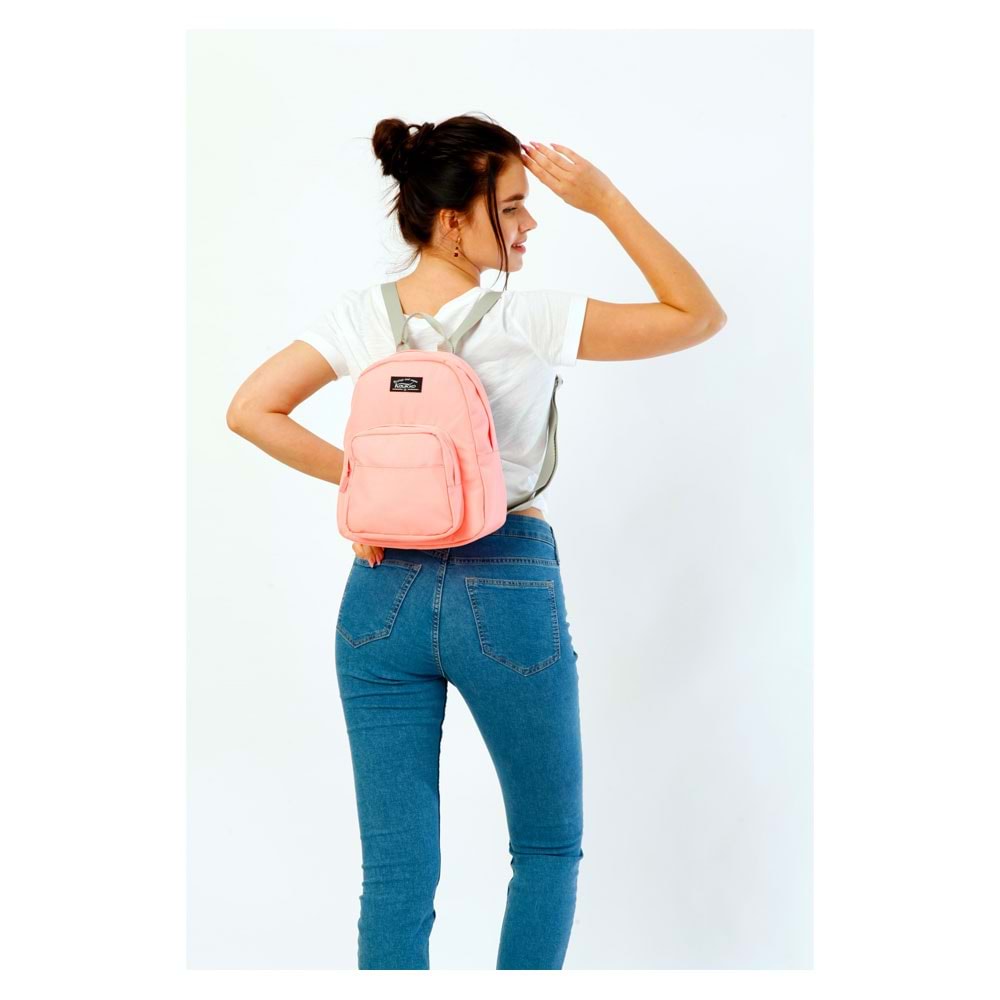 Kaukko Sport Mini Sırt Çantası Somon K1266