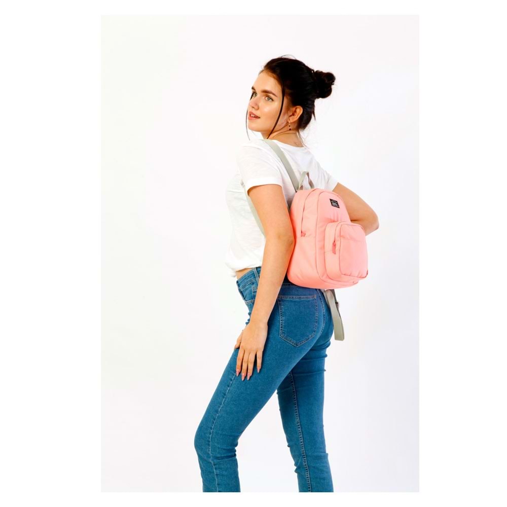 Kaukko Sport Mini Sırt Çantası Somon K1266