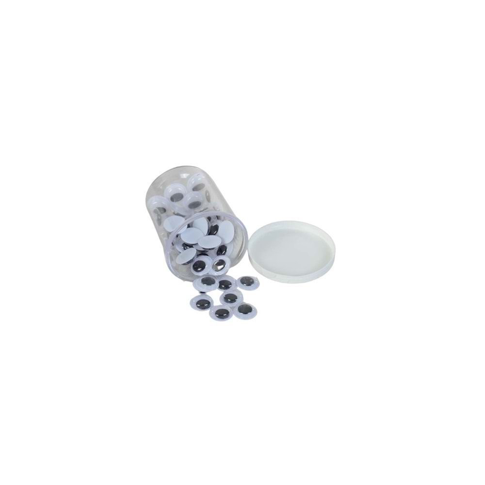 Brons Oynar Göz Siyah-Beyaz 10 Mm(Yeni) Br-681