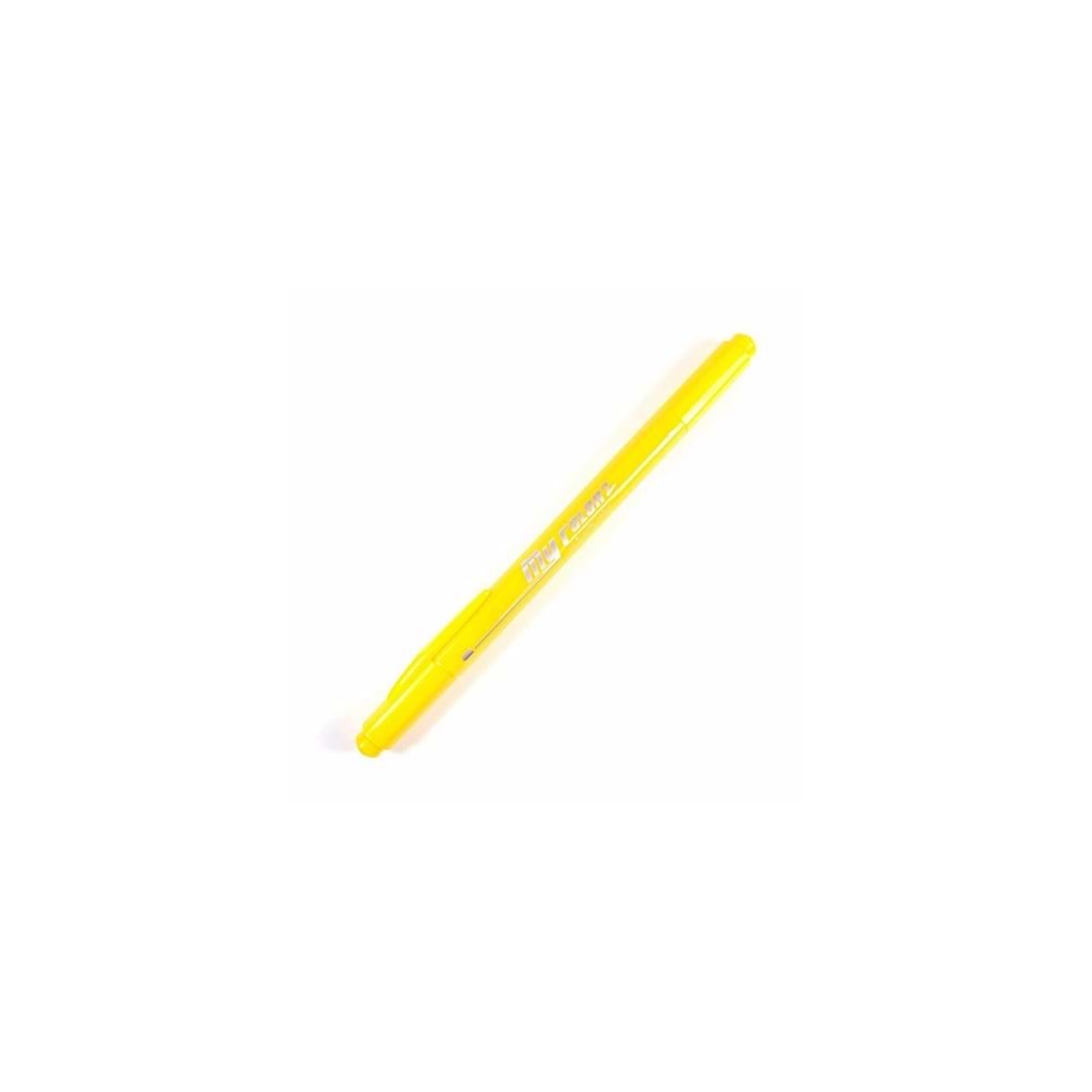 My Color 2 Çift Uçlu Keçeli Kalem Sarı No.03