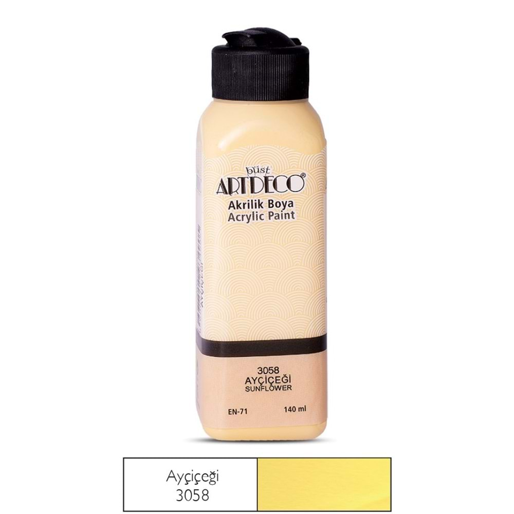 Artdeco Akrilik Boya 140 ml Ayçiçeği 3058