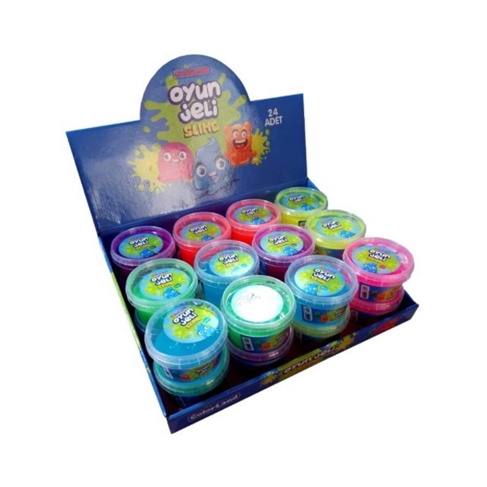 Colorland Oyun Jeli Yuvarlak Mor 160 Gr Slm05