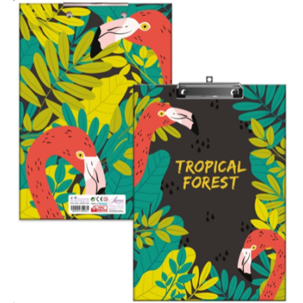 Lilamor A4 Sekreterlik Tropical Forest (Llm-Skra4-012)