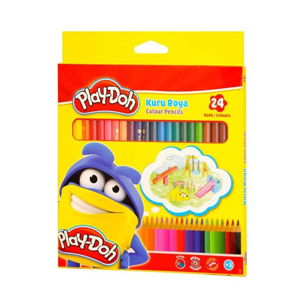 Play-Doh Kuru Boya Seti 24 Lü KU003