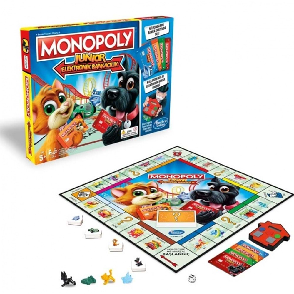 Monopoly Junior Elektronik Bankacılık E1842