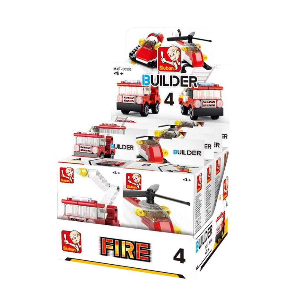 Sluban Builder Fire ( 1 Adet )