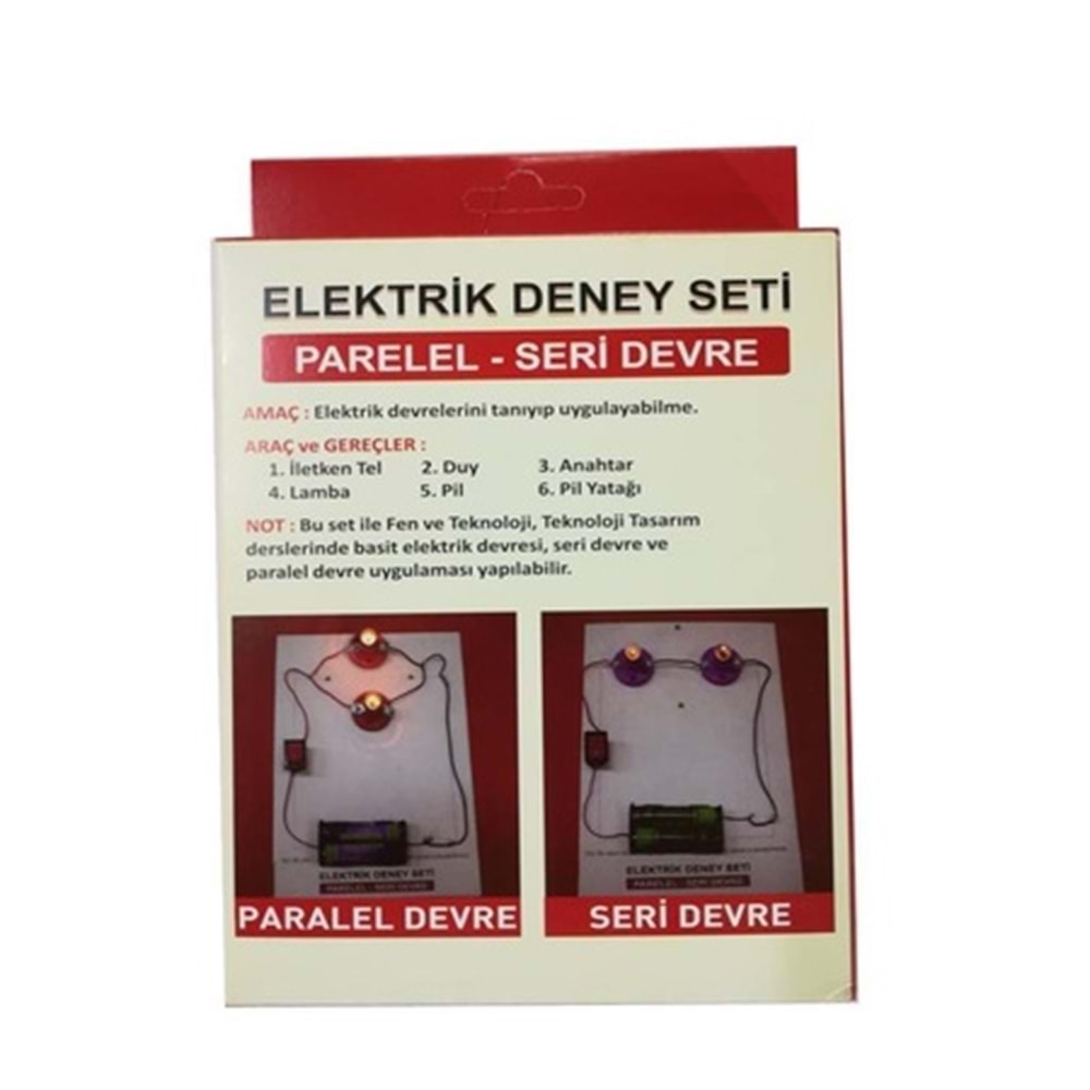 Kar Elektrik Deney Seti-Paralel ve Seri Devre