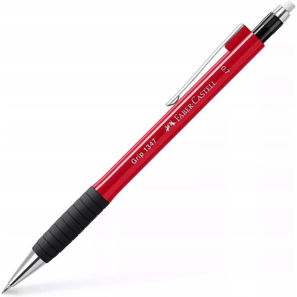 Faber-Castell Grip 1347 0.7 Kırmızı Versatil Kalem (2022)