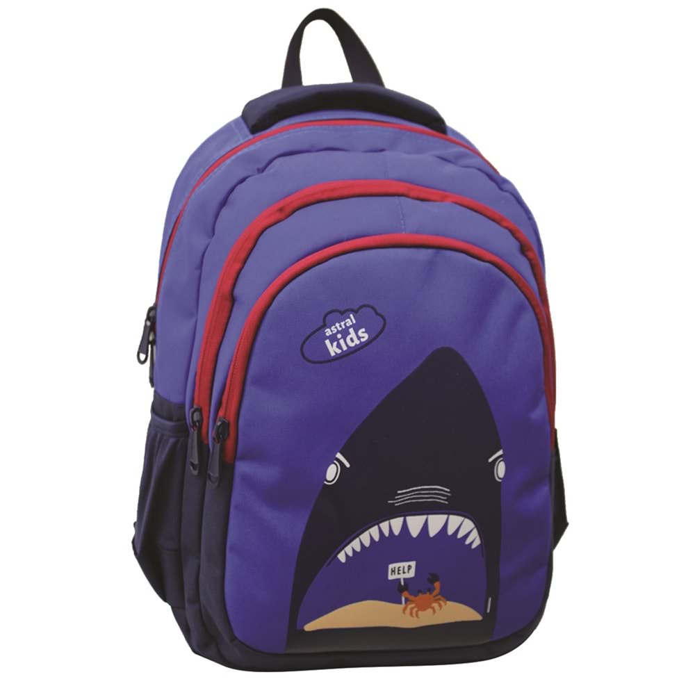 Astral İlkokul Çantası Tkm 04245 Shark
