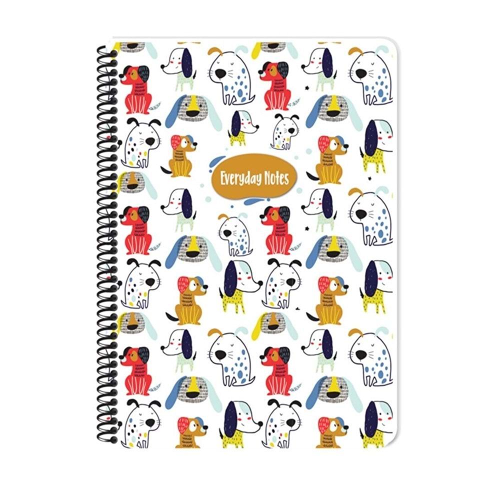 Keskin Color A4 Çizgili 80 Yp. Defter Animal Friends-Hayvanlar