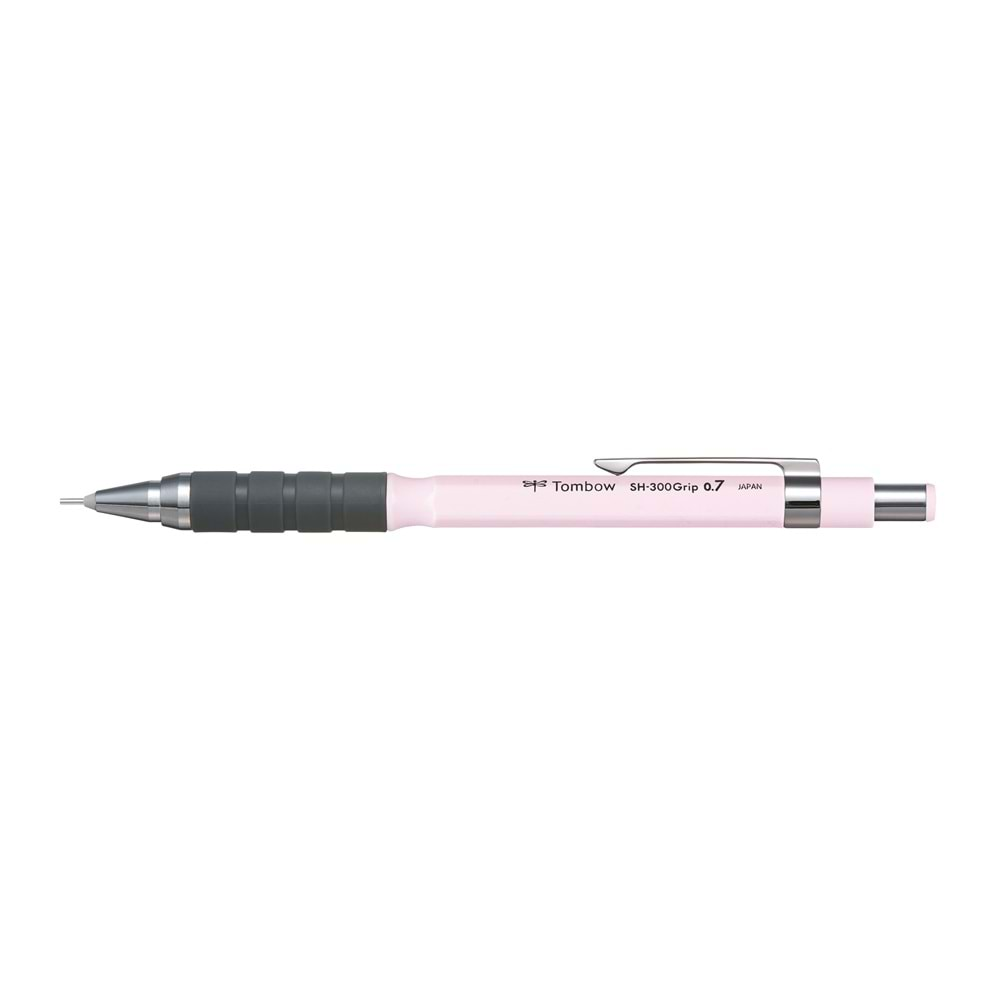 Tombow SH-300 Grip Pastel Mekanik Kurşun Kalem 0.7 mm Sakura Pembe