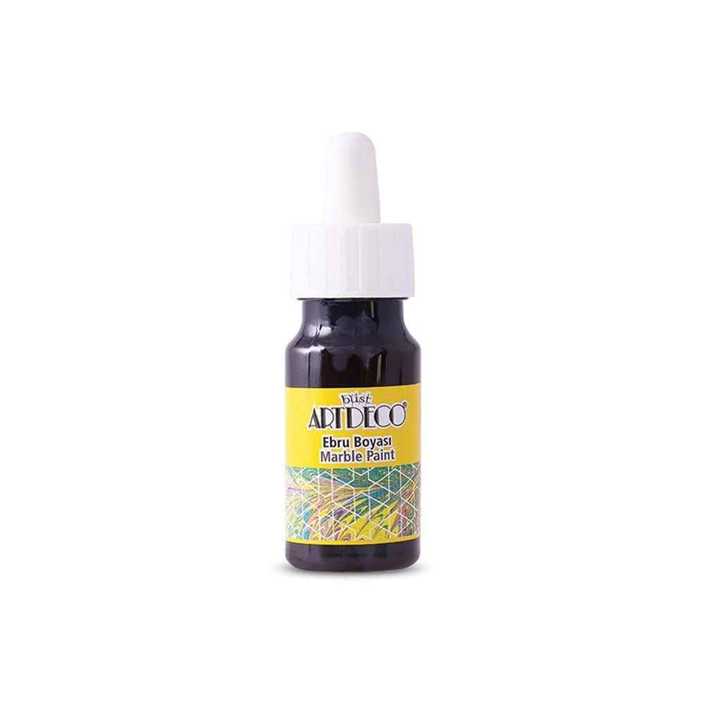 Artdeco Ebru Boyası 30 ml Kahverengi