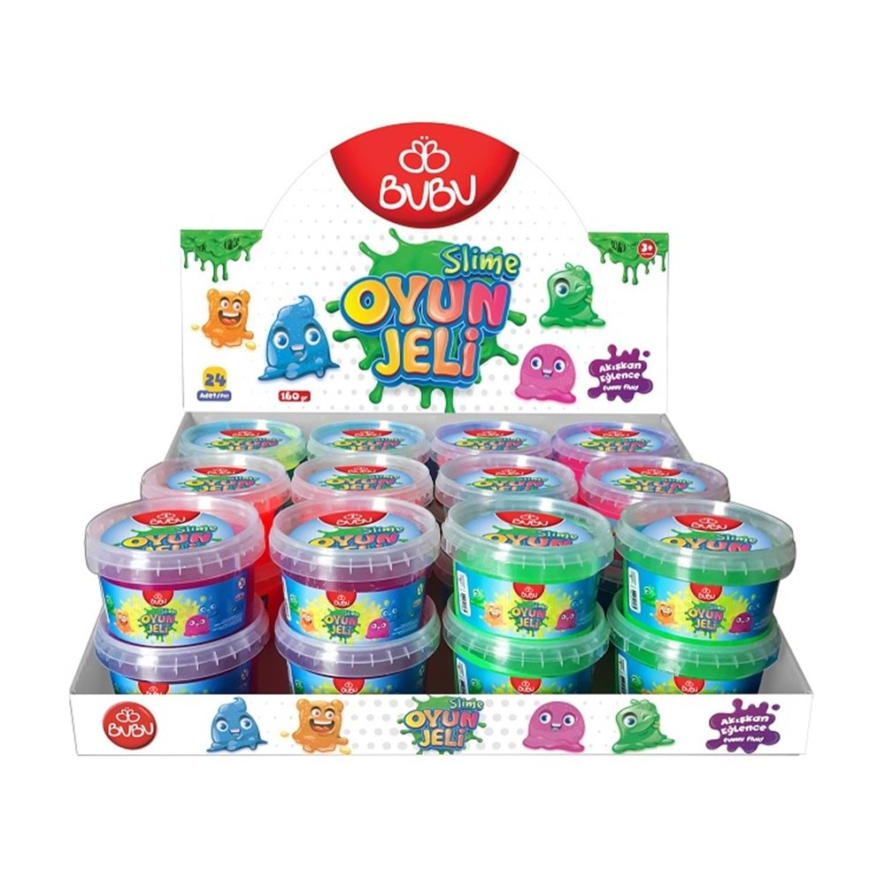 Bu-Bu Slime Oyun Jeli Orta Boy 160 Gr.