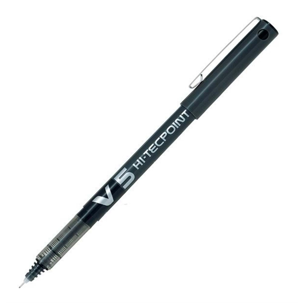 Pilot V5 Hi-Tecpoint 0.5 Roller Kalem Siyah Bx-v5