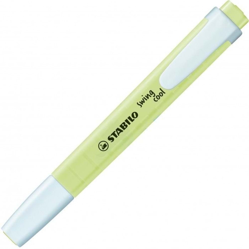 Stabilo Swing Cool Fosforlu Kalem Pastel Açık Yeşil 275/133-8