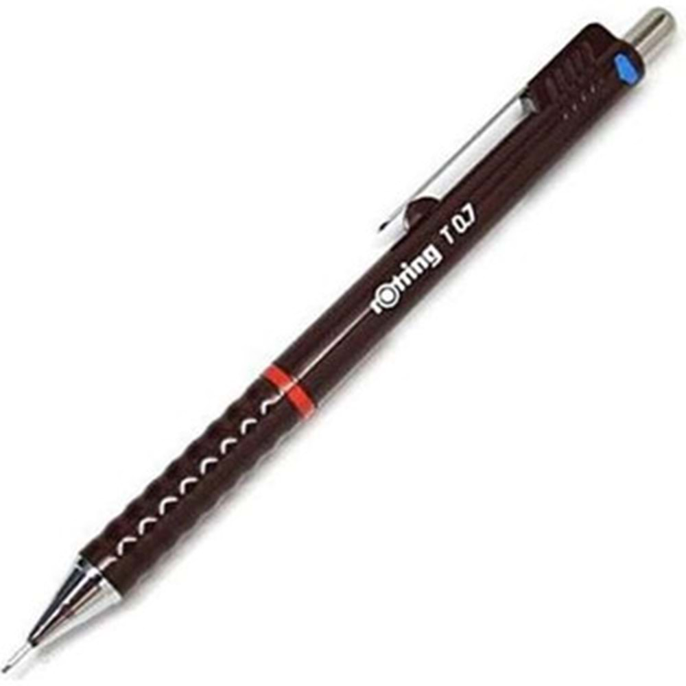 Rotring Eski Kasa T Mekanik Uçlu Kalem 0.5 mm Bordo