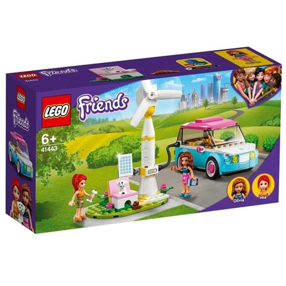 Lego Friends Olivia nın Elektrikli Arabası 41443