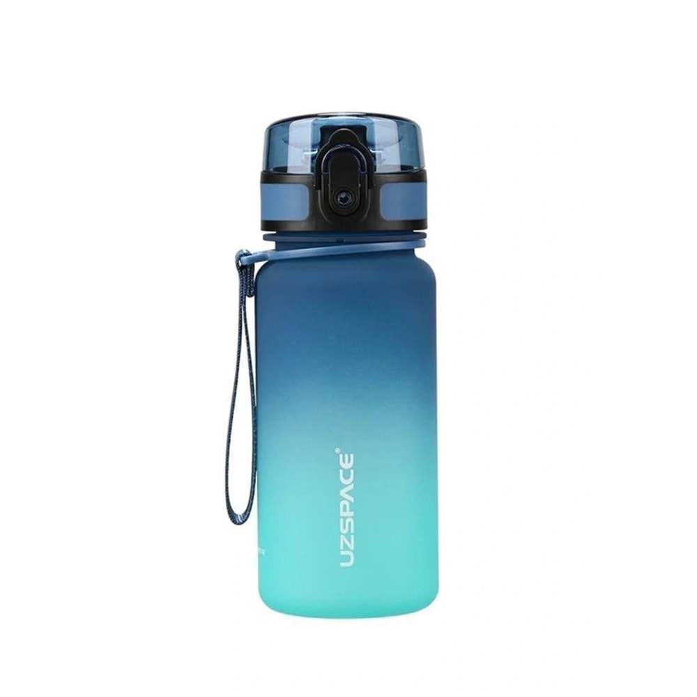 Uzspace Tritan 350 ml Matara Blue-Green 3034