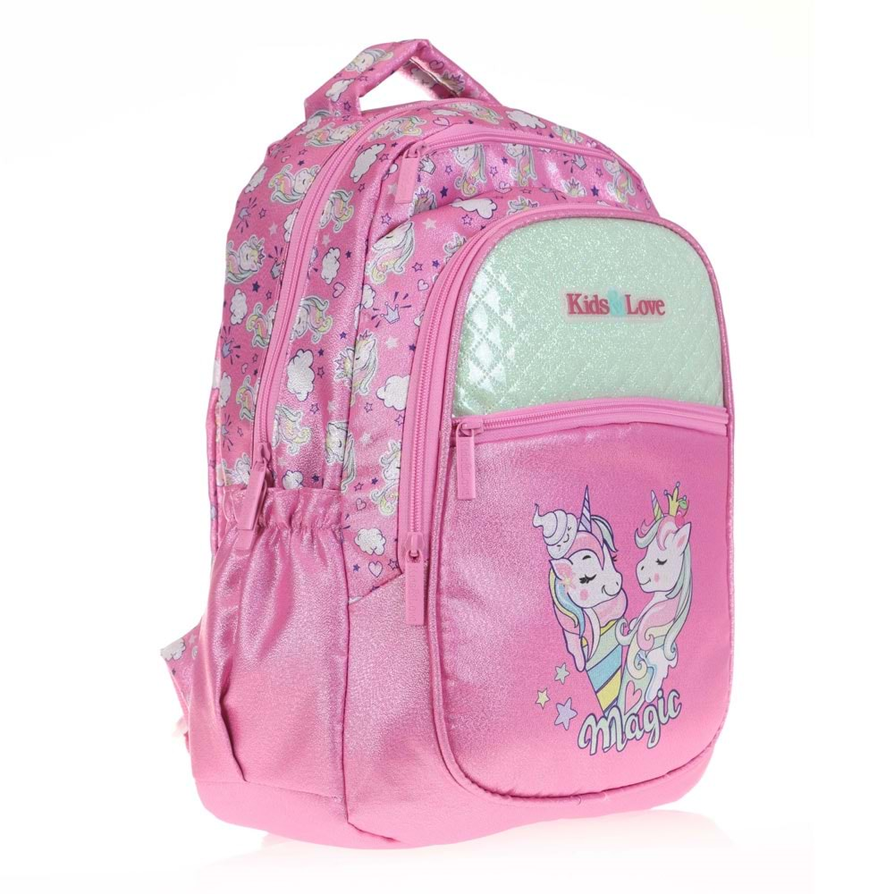 Kaukko Kids&Love Sırt Çantası Kapitone Unicorn L5100