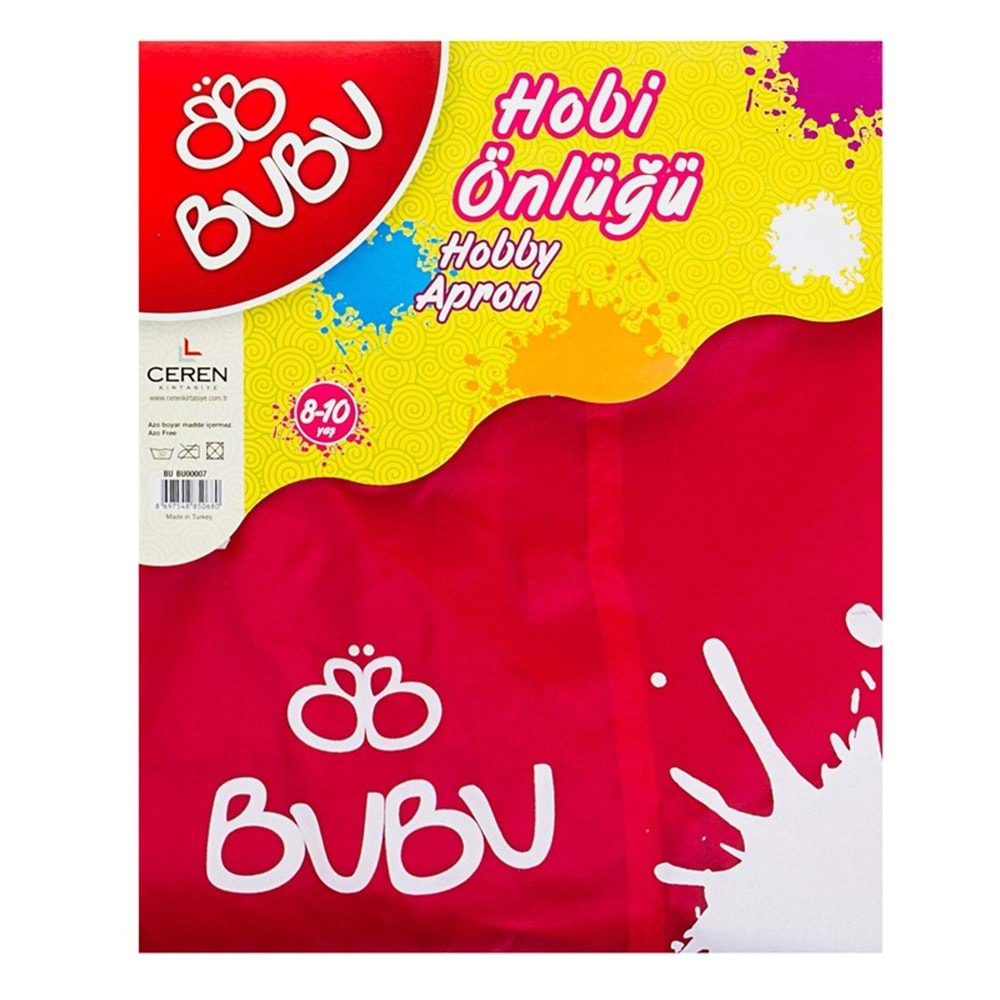 Bu-Bu Önlük 8-10 Yaş Su Geçirmez