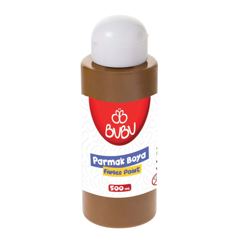 Bu-Bu Parmak Boya 500 Gr. Kahverengi