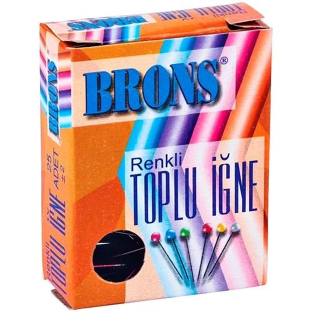 Brons Renkli Toplu İğne Başlıklı