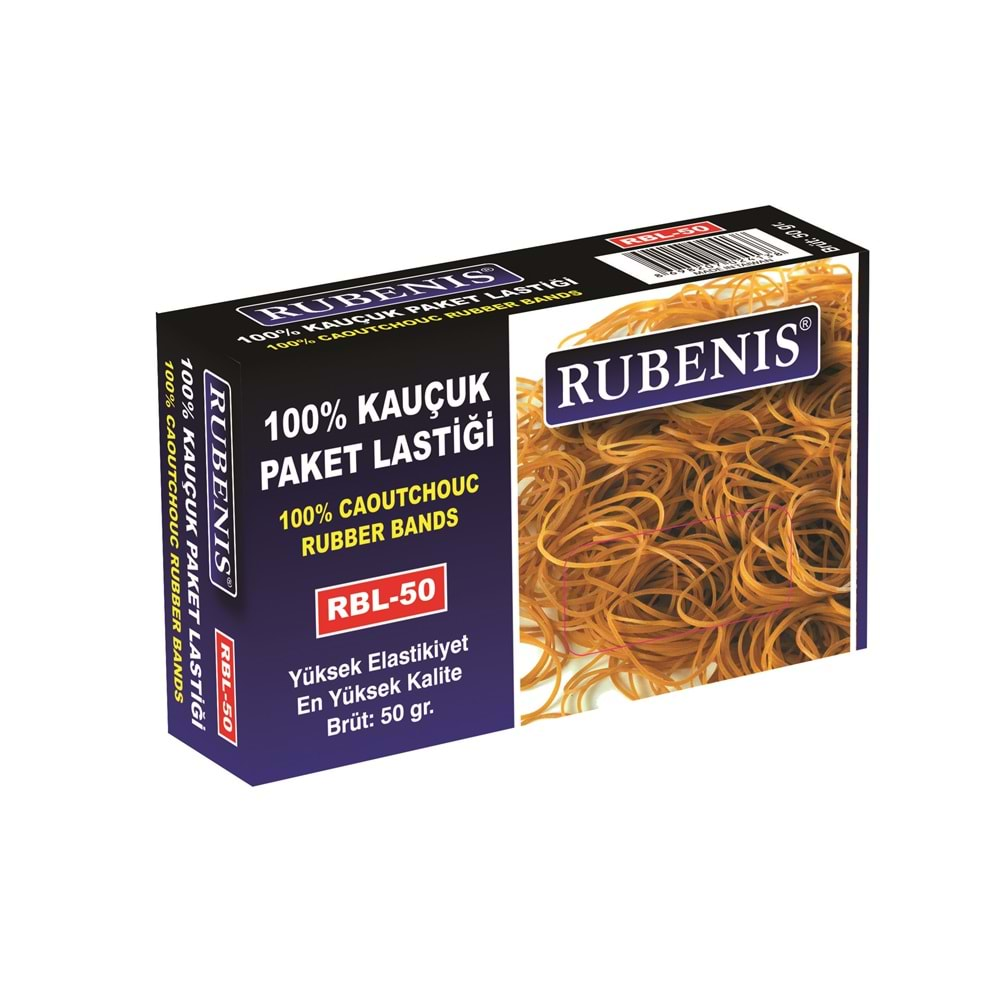 Rubenis Paket Lastiği 50 gr.